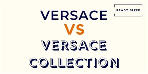 versus versace twice|difference between versace and versus.